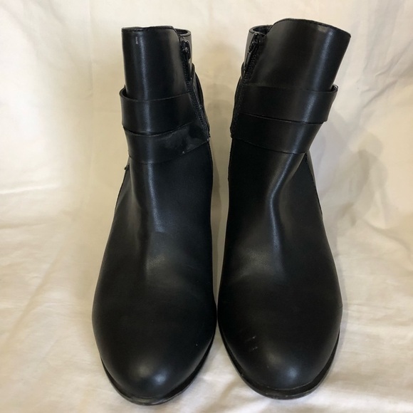 Giani Bernini Caiae Black Ankle Boot 8.5M - Picture 2 of 5